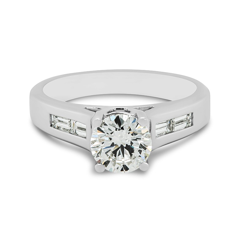 1.01 ct. Round Diamond Ring