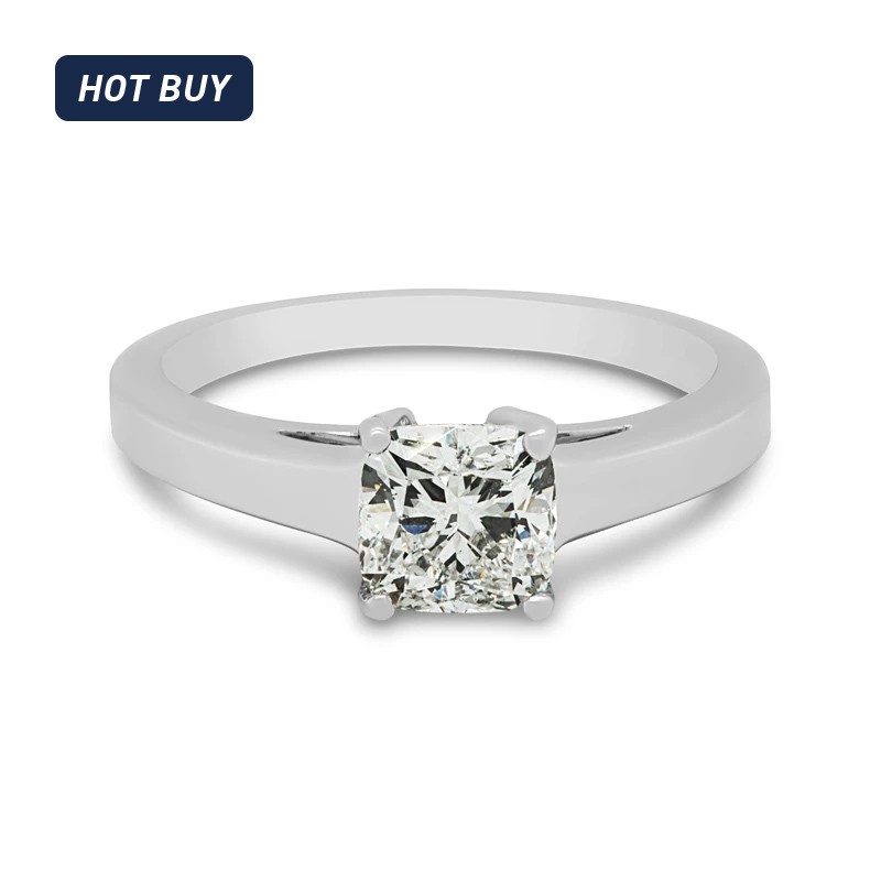 1.01 ct. Cushion Diamond Ring