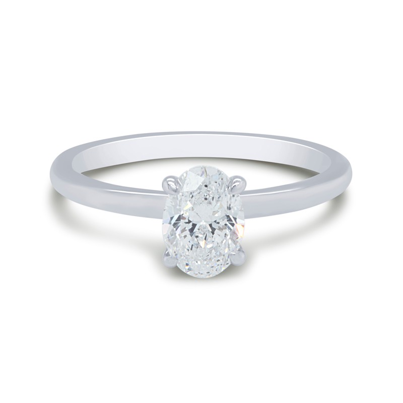 .90 ct. Oval Diamond Ring