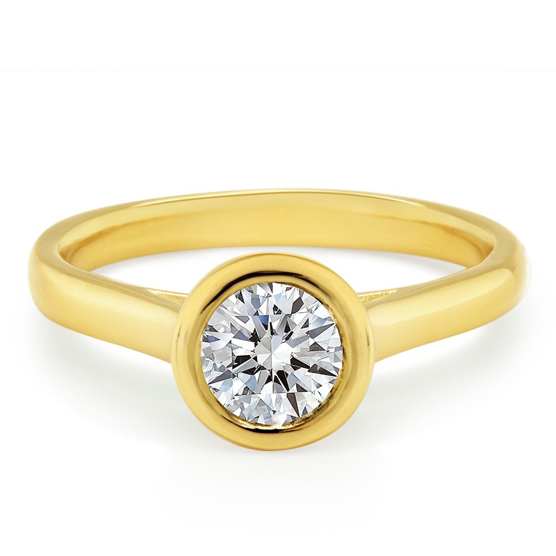 Round Solitaire Engagement Ring