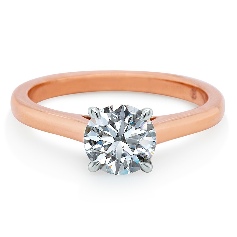 14K Rose Gold Mounting