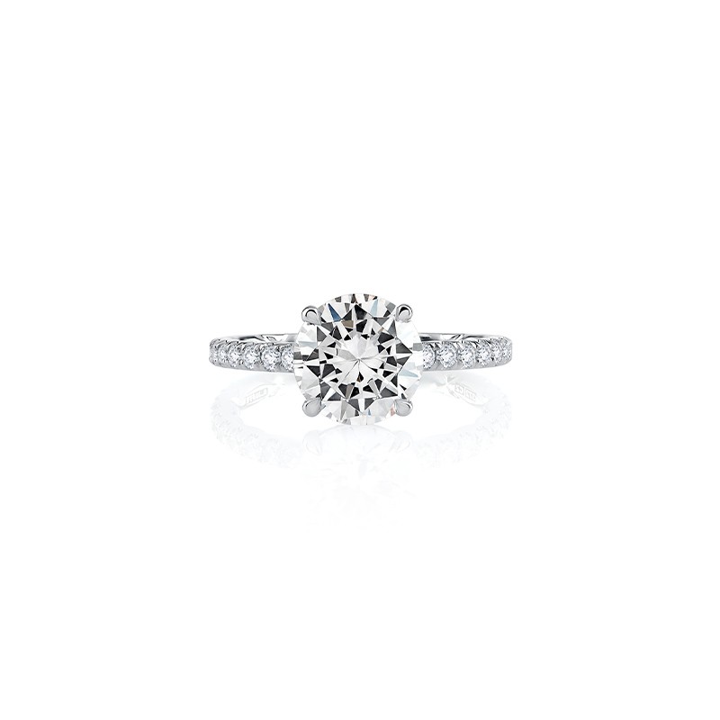 Round Solitaire Diamond Engagement Mounting