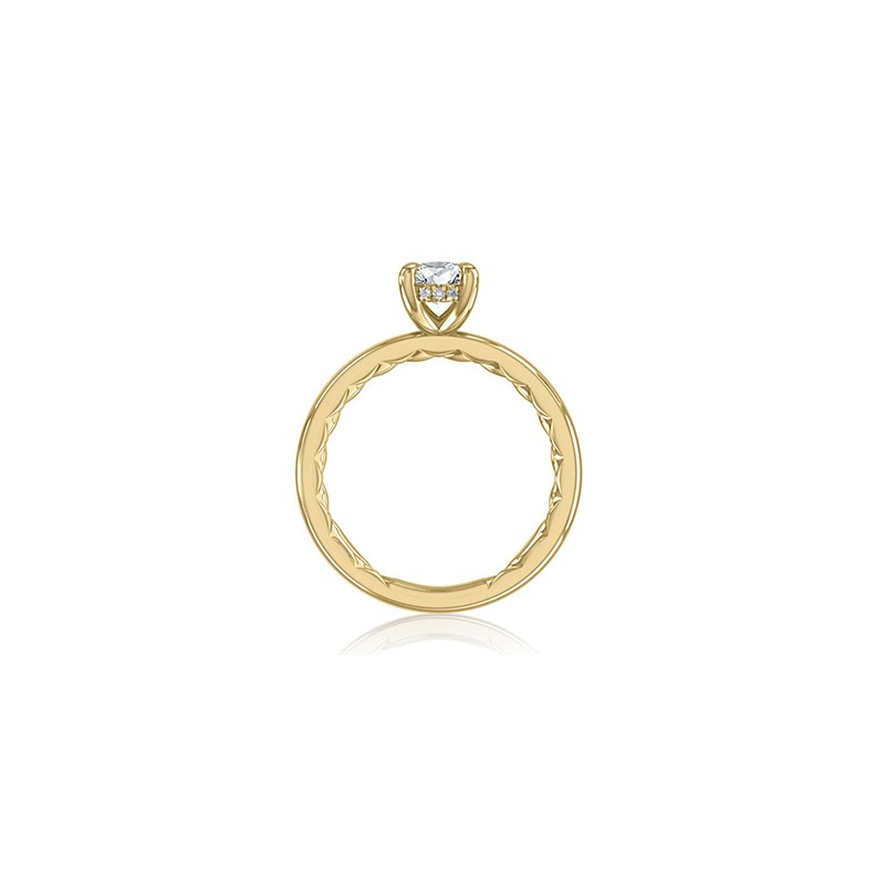 Oval Cut Diamond Engagement Ring Mounting