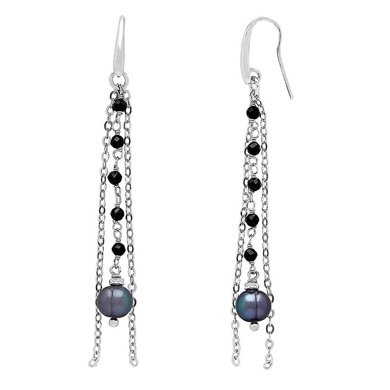 2 Strand Chain Earrings