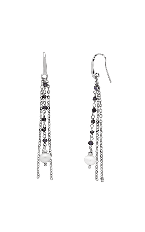 Iolite 2 Strand Earrings