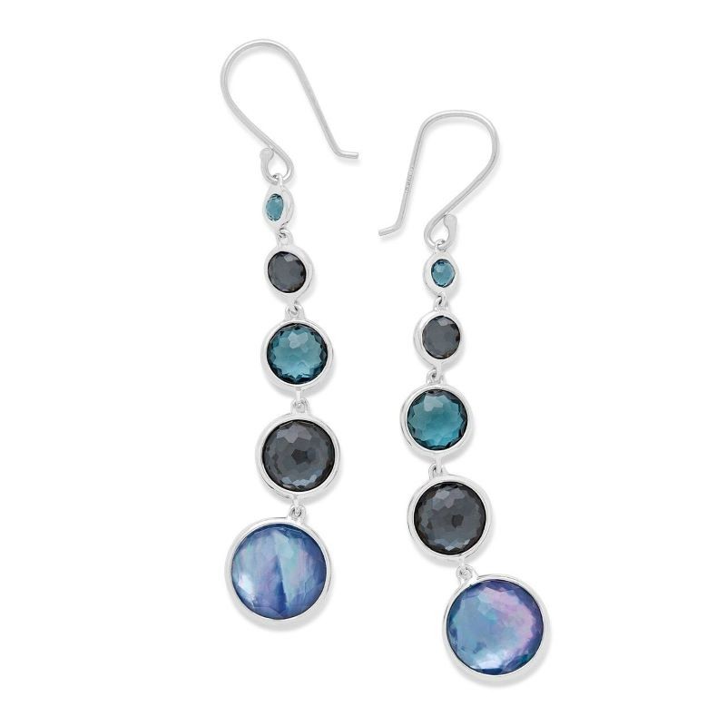 Silver Lollipop Lollitini Eclipse Drop Earrings