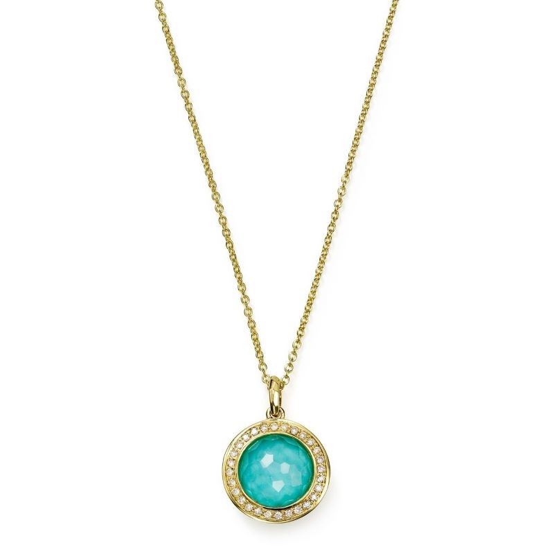 Turquoise Mini Lollipop Necklace