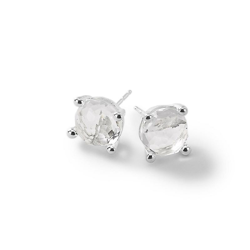 Sterling Silver Mother of Peal Stud Earrings
