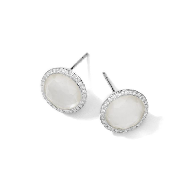 Mother of Pearl Stud Earrings 
