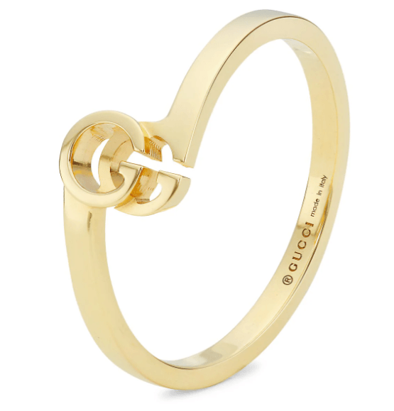 Running 18K Yellow Gold Ring