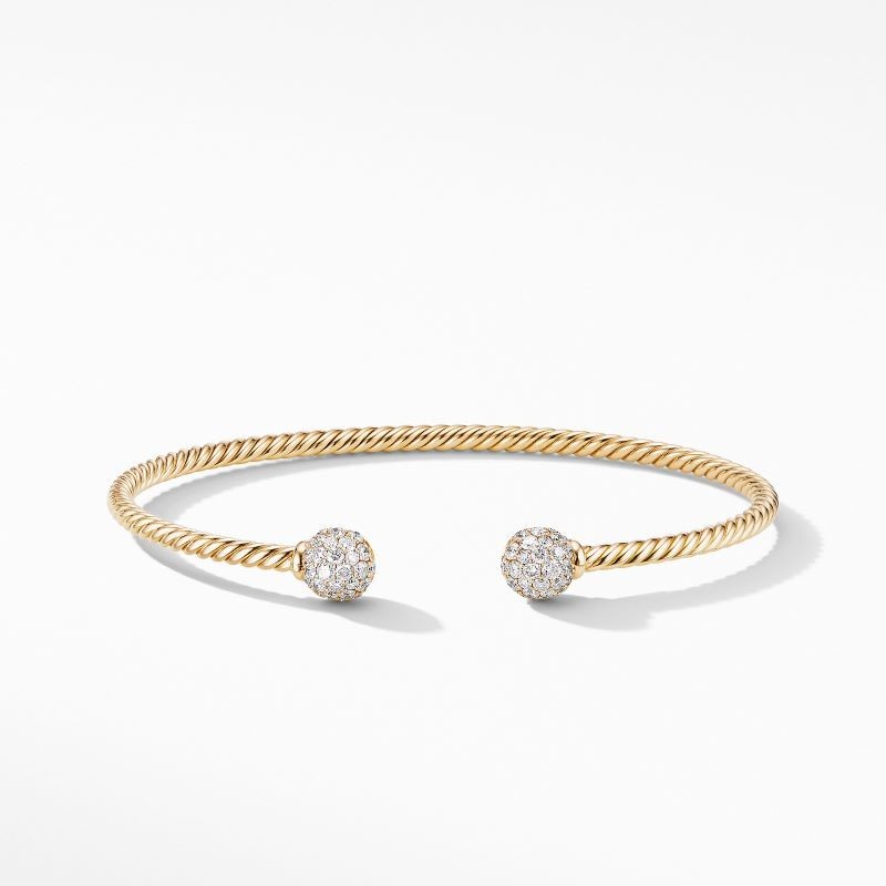 18k Yellow Gold Solari Bangle Bracelet