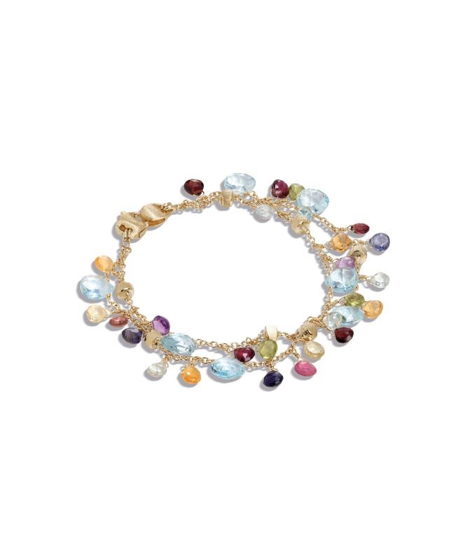 18k Yellow Gold Paradise Double Strand Bracelet