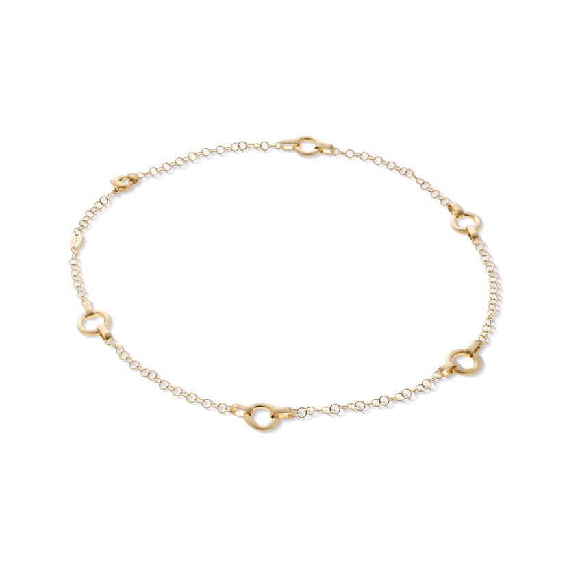 18k Yellow Gold Jaipur Open Circle Necklace