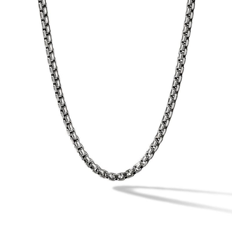 Sterling Silver Box Chain Necklace