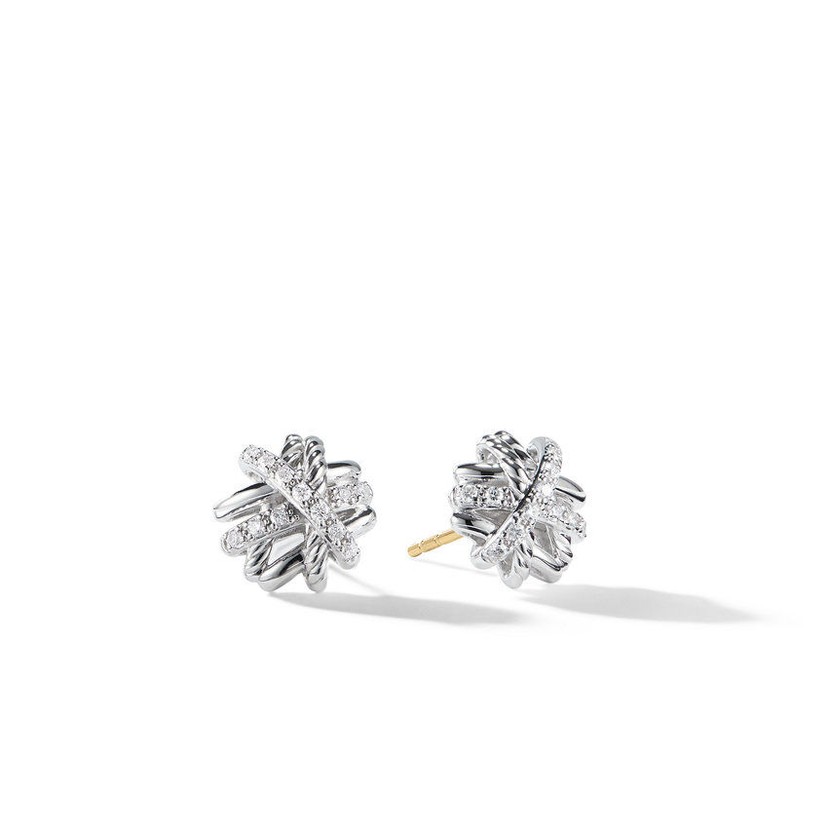 The Crossover Collection® Earrings with Diamonds