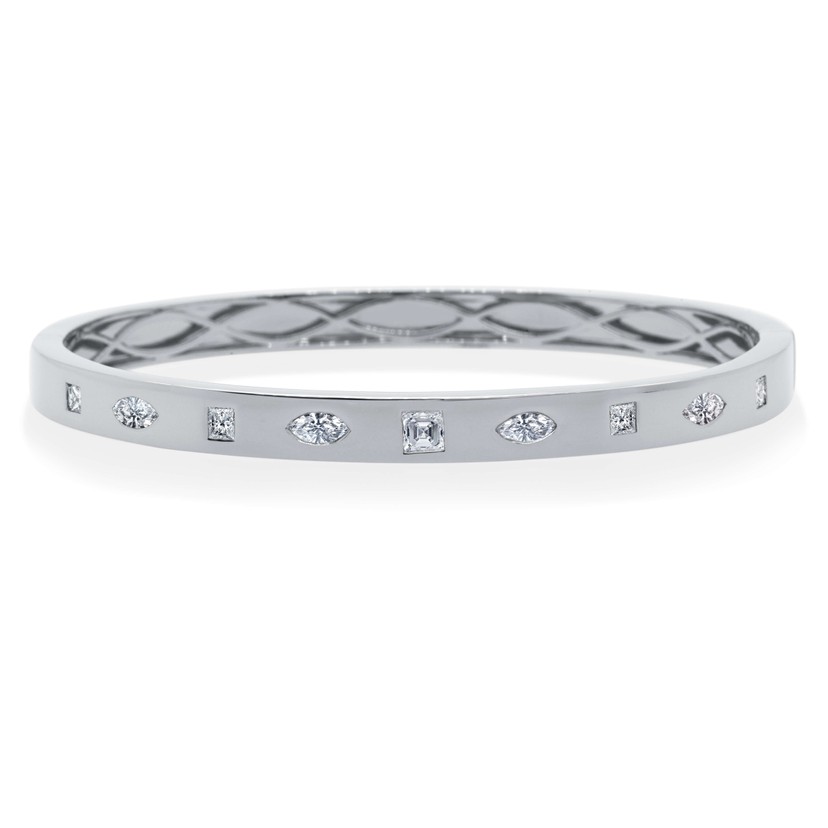 18k White Gold Diamond Bracelet