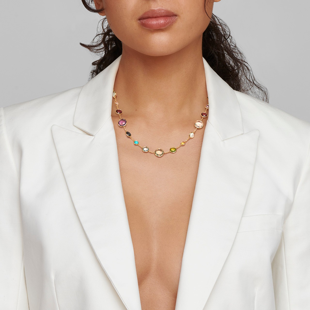 Lollitini Short Necklace in 18K Gold