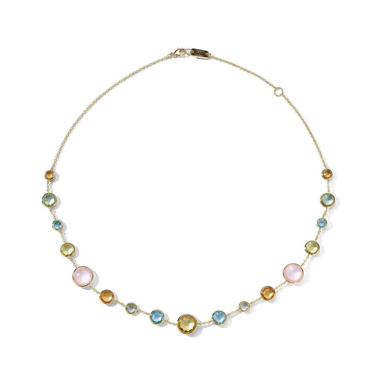 Lollitini Short Necklace in 18K Gold