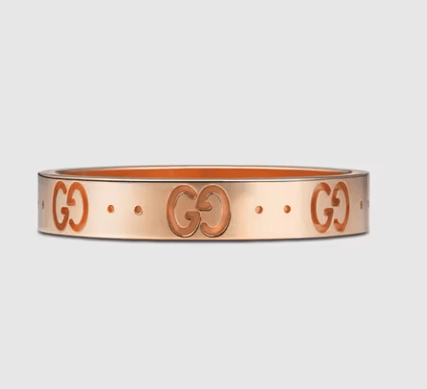 18K Rose Gold Thin Band