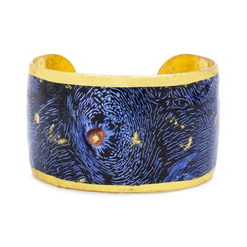 Blue Clam Cuff