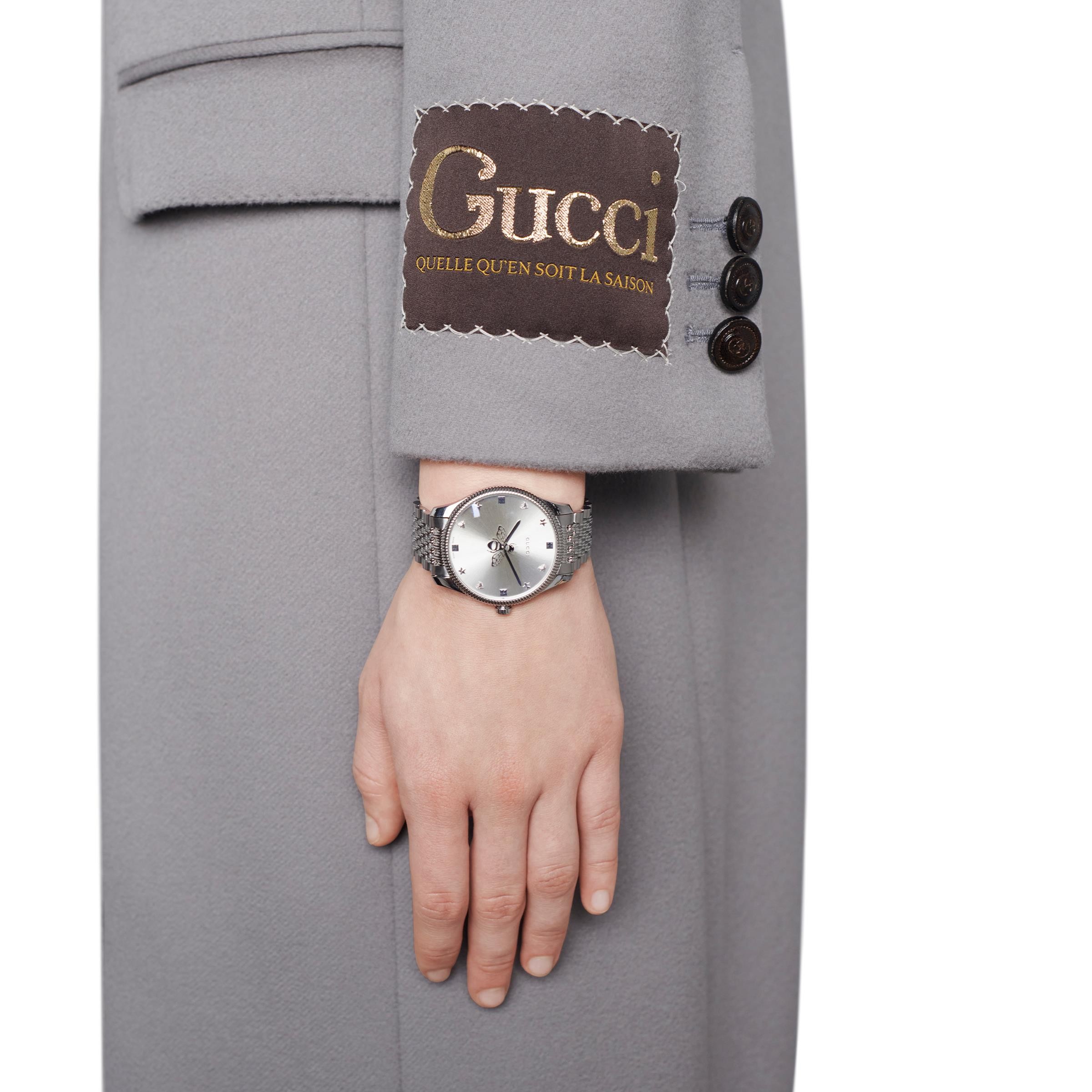 Silver G-Timeless Watch