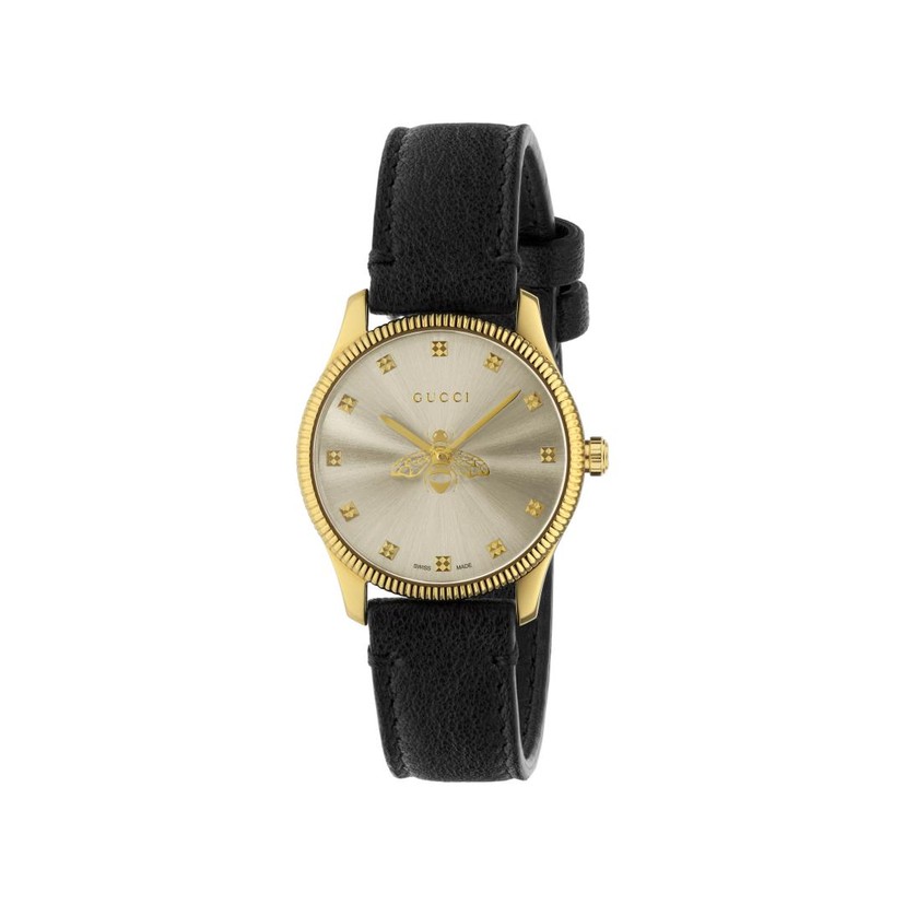 G Timeless Quartz Silver Dial Ladies Watch