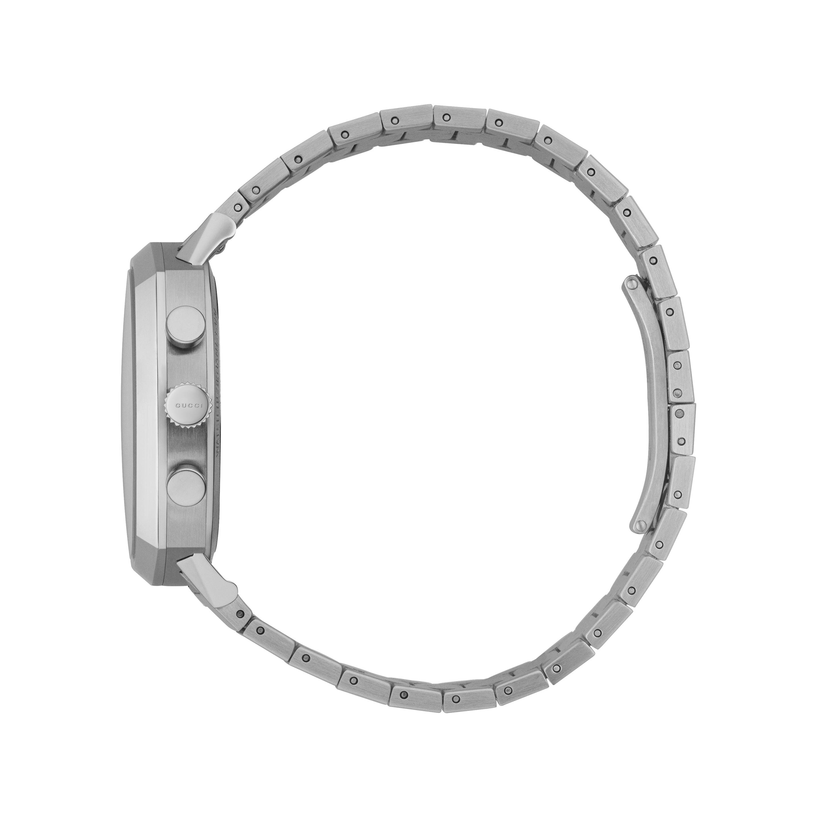 Grip Series Silver Dial Stainless Steel Men's Watch