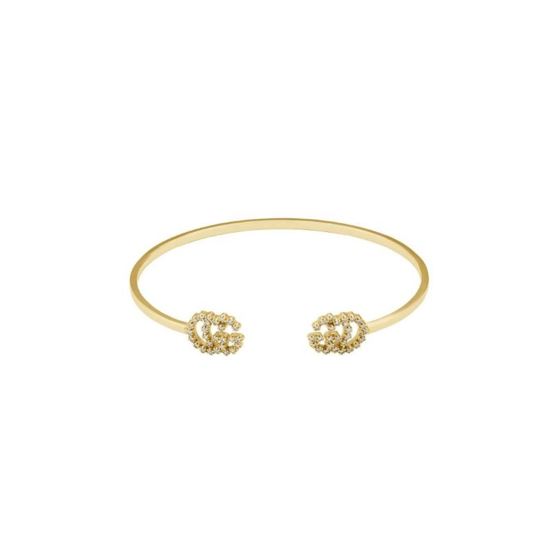 Running G Diamond Cuff Bracelet