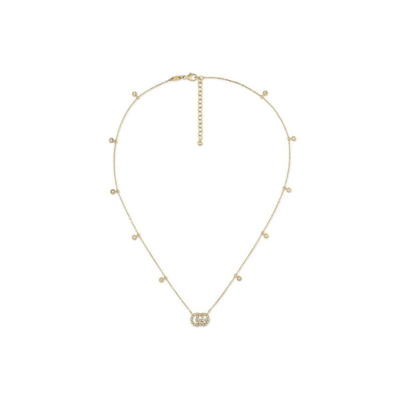 Running G Diamond Necklace