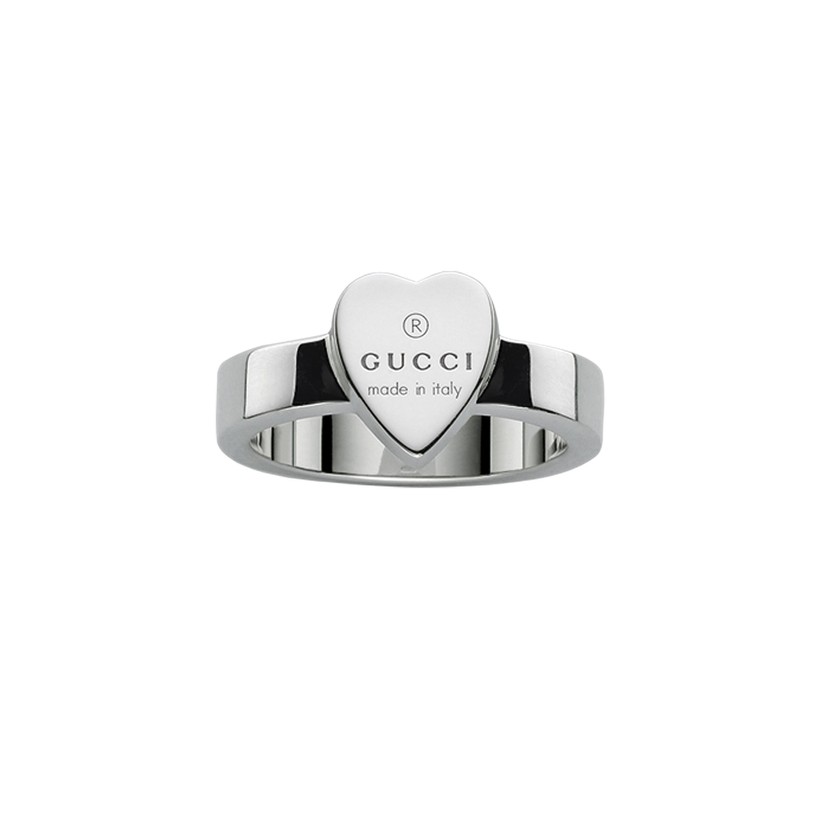 Trademark Ring with Heart Pendant