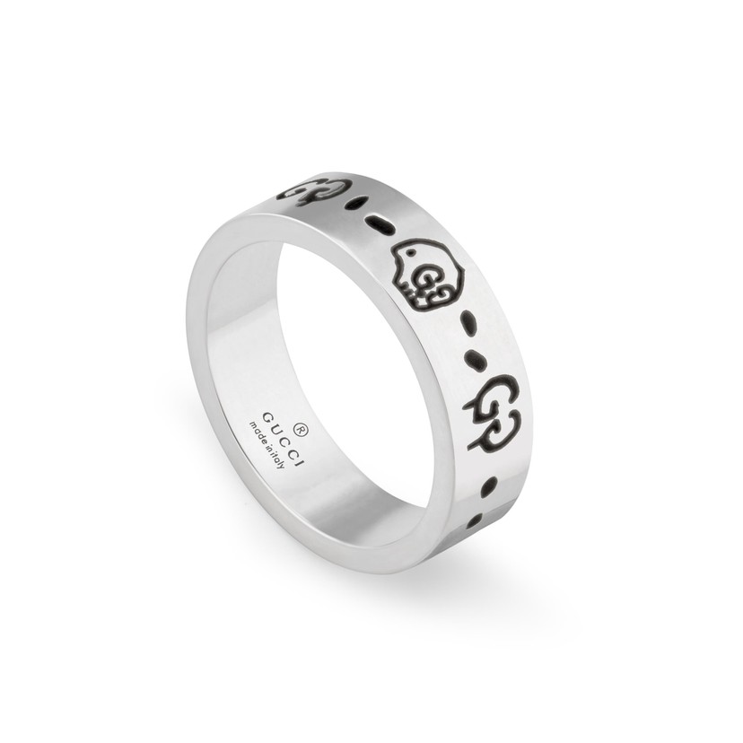Sterling Silver GucciGhost Ring