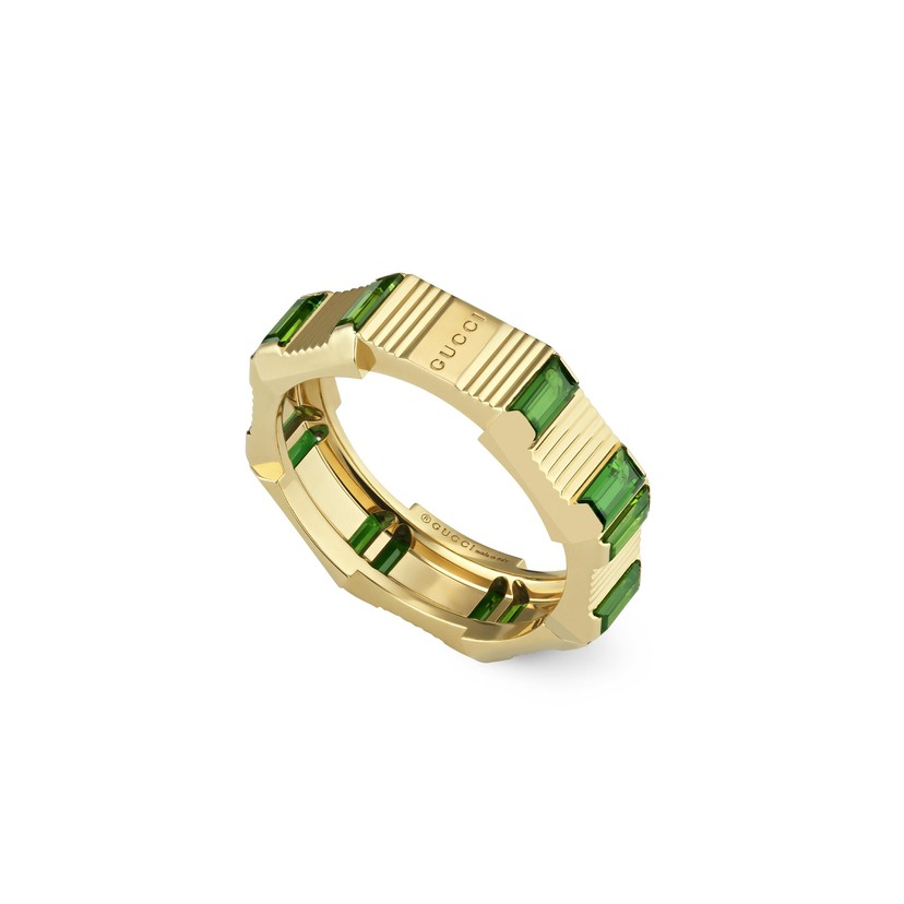 Gucci Link to Love Tourmaline Ring