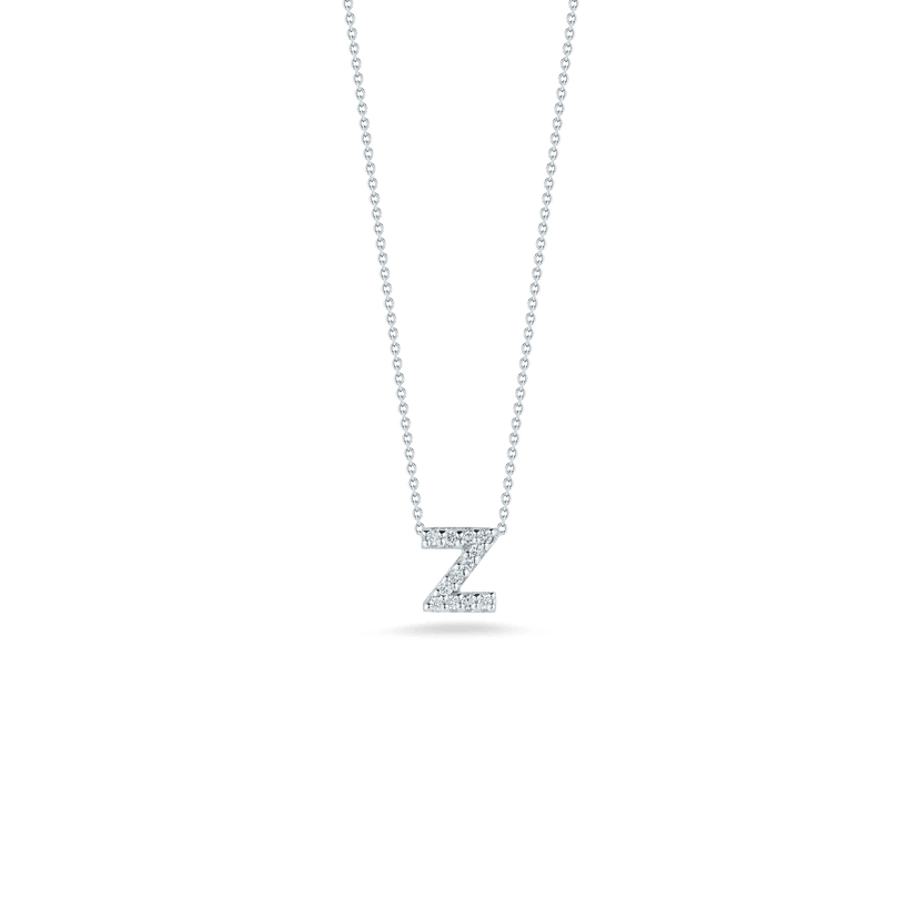 Love Letter 'Z' Pendant with Diamonds