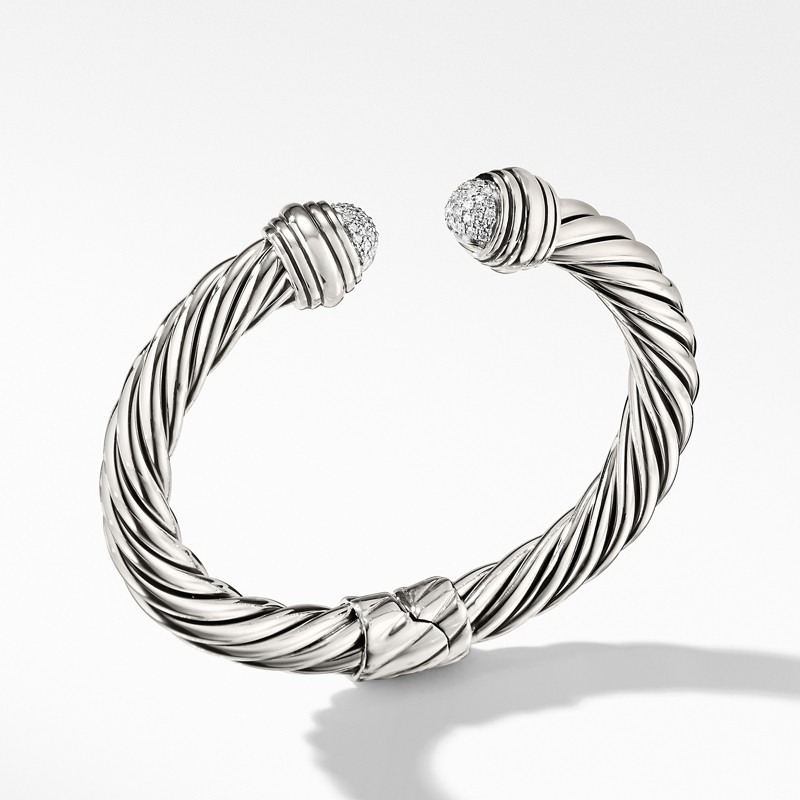 Cable Classics Collection® Bracelet with Diamonds 8