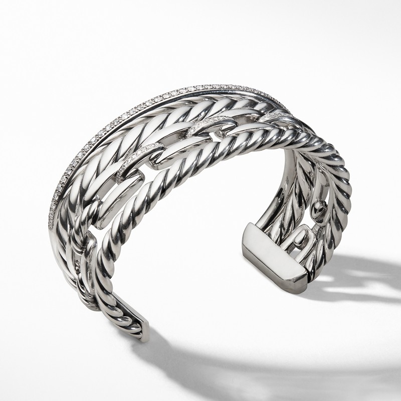 Wellesley Link™ Cuff with Diamonds