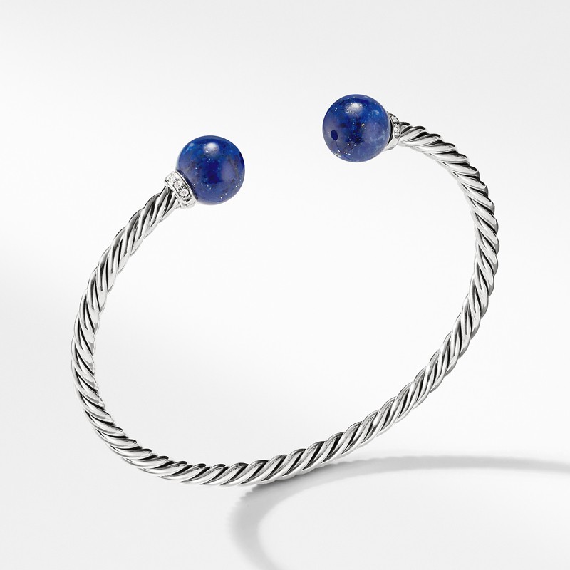 Solari Bracelet with Diamonds and Lapis Lazuli