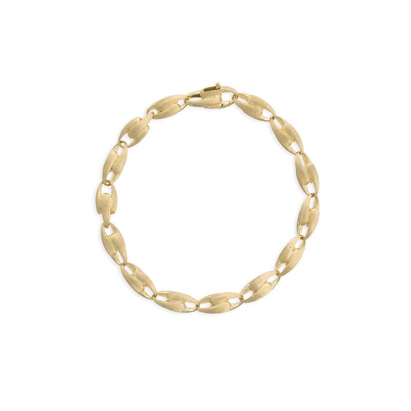 Lucia Yellow Gold Small Link Bracelet 