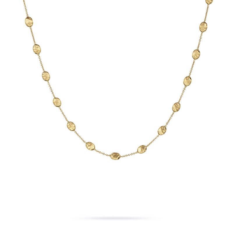 Siviglia Gold Medium Bead Necklace