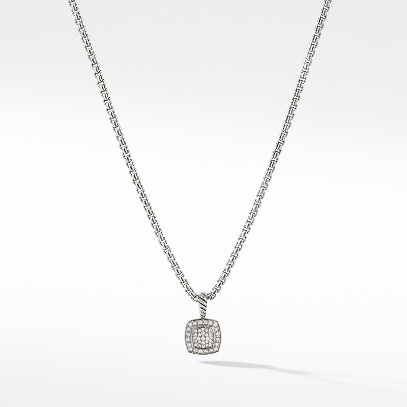Petite Albion® Pendant Necklace with Diamonds