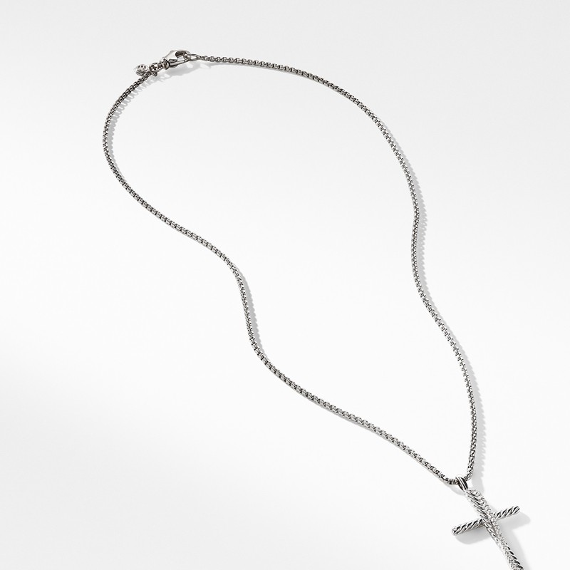 The Crossover Collection® Cross Necklace with Diamonds