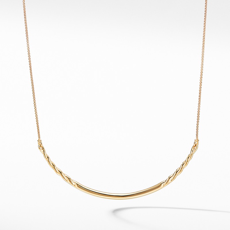 Pure Form® Collar Necklace in 18K Gold