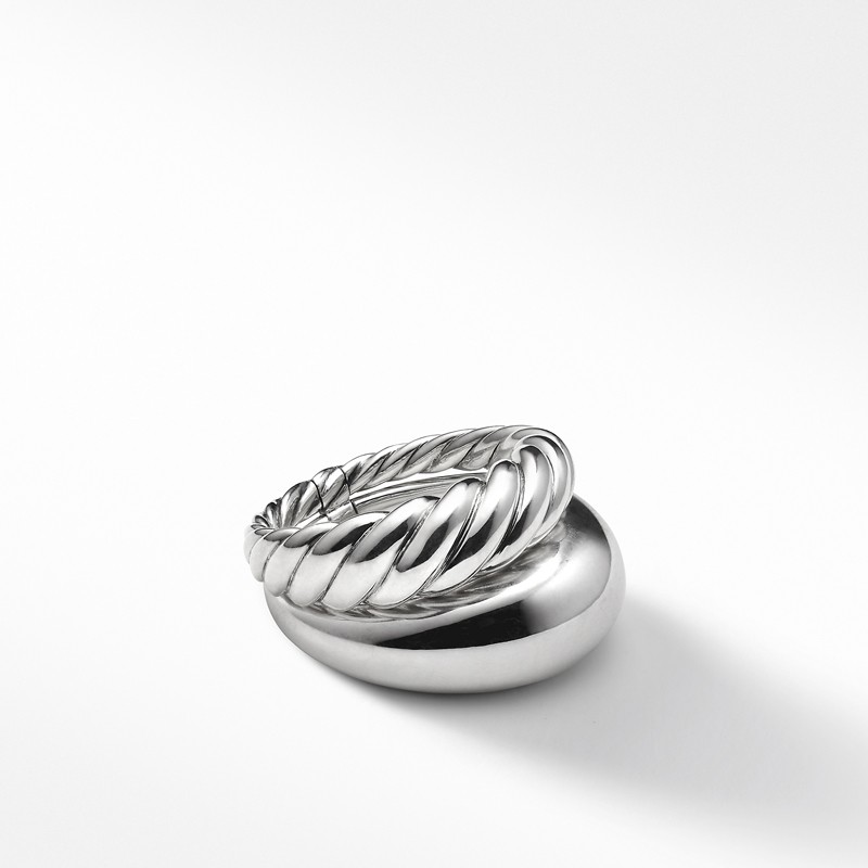 Pure Form Two Row Ring