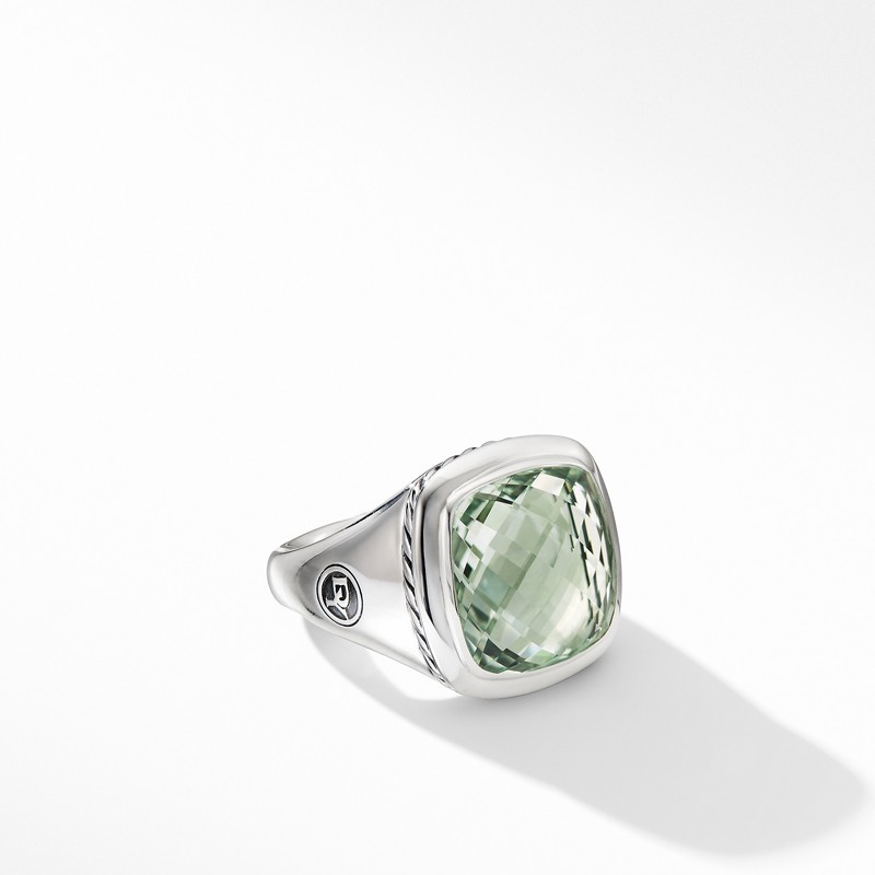 Albion® Ring with Prasiolite