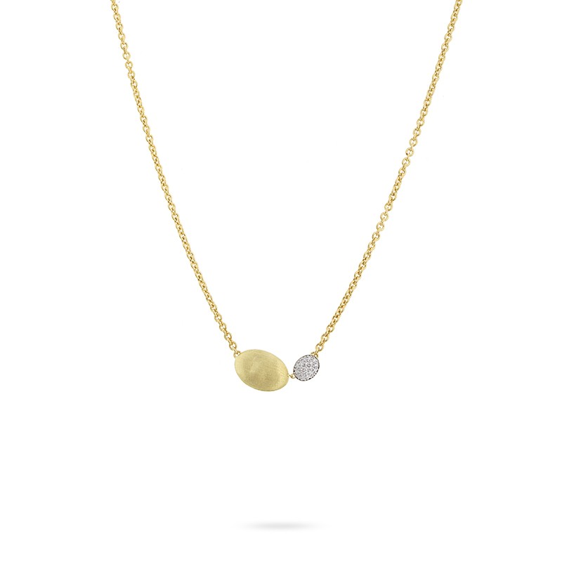 18k Yellow Gold Pendant Necklace