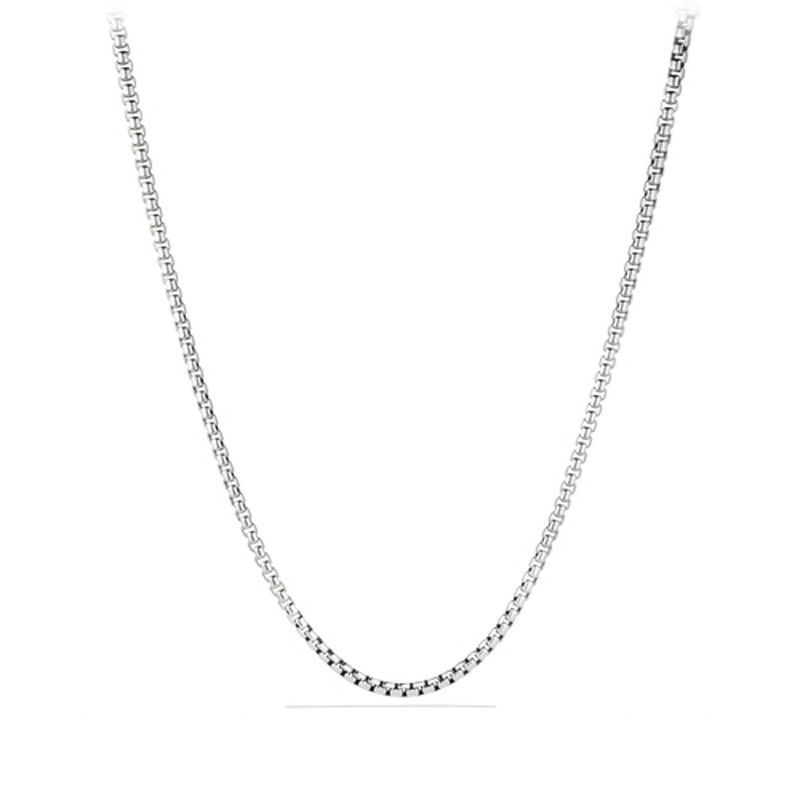 BOX CHAIN NECKLACE, 5.2MM