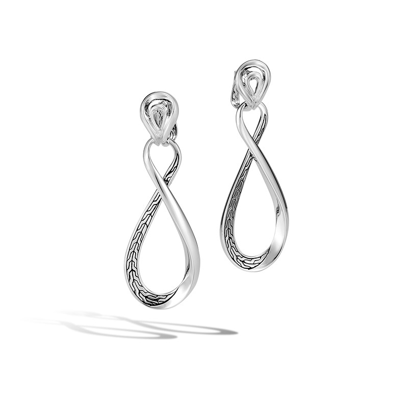 Asli Classic Chain Link Drop Earrings