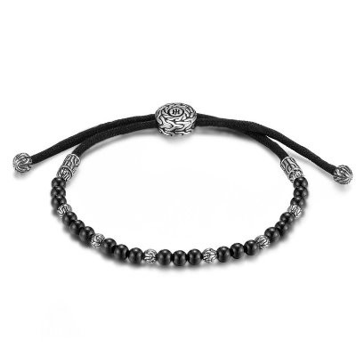 Classic Chain Round Beads Bracelet
