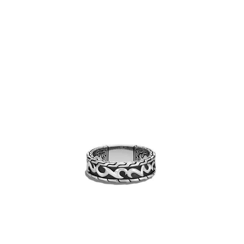 Sterling Silver Classic Chain Band Ring