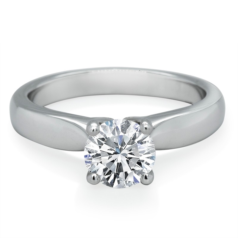 Heart's On Fire Serenity 1.02 ct. Round Ring