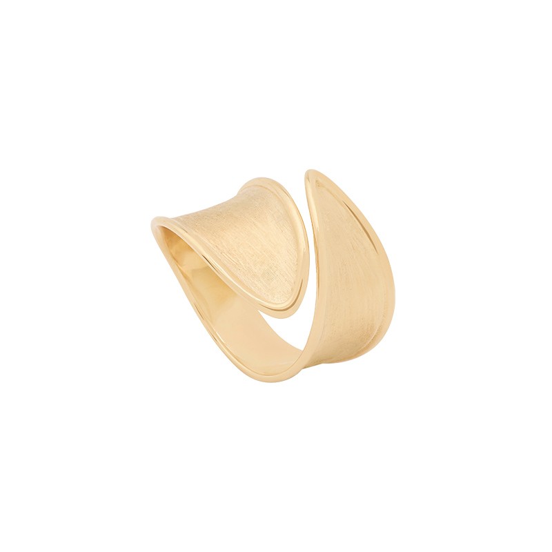 18K Yellow Gold Bypass Ring